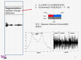Autism Diagnostic Observation Schedule [Lord 2001]
• Subject interacts with a psychologist for ~45 minutes
• Current gold standard, research-level observational coding
• Psychologists are trained using stringent training protocol
• Semi-structured assessment in eliciting socio-communicative
behavior of the ASD children for diagnostics
• Multiple subparts events (14) on rating of a wide range number of
socio-communicative behavior (28)
84
 