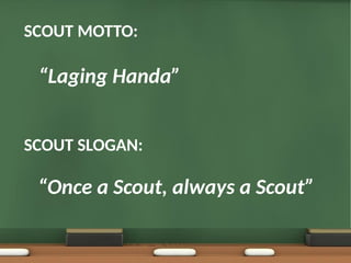Scout Language BSP Orientation for Senior Boyscouts od MCA Manila | PPTX