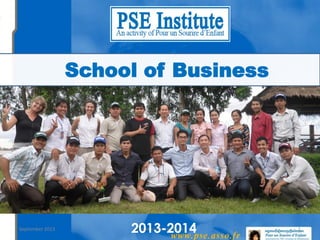 School of Business
September 2013 Communication Tools 12013-2014
 