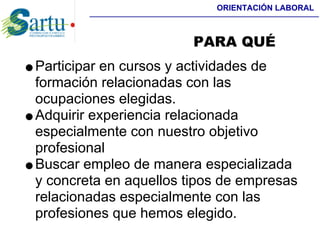 Búsqueda de empleo