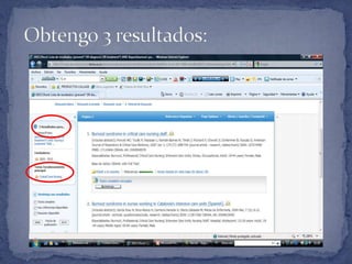 Obtengo 3 resultados: