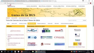 Búsqueda en base de datos pub med