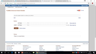 Búsqueda en base de datos pub med