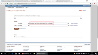 Búsqueda en base de datos pub med