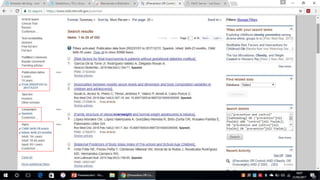 Búsqueda en base de datos pub med