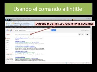 Usando el comando allintitle:
 