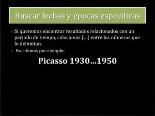 Metodología de Búsqueda
• Dónde buscar
–Portales
–Base de Datos
–Repositorios Institucionales
• Scribd
• Slideshare
–Datos Abiertos (Open Data, Source, Access)
–Subscripción a RSS (Rich Site Summary)
–Referencia Digital (ISSN)
 