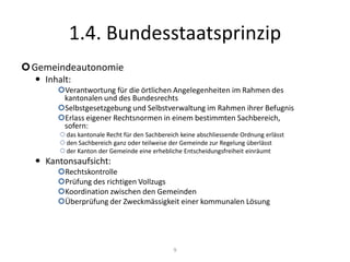 Subsidiaritätsprinzip (Art. 5a BV, Art. 43a Abs. 1 BV)