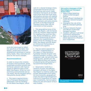 Sustainable, multimodal & green transport corridors | PDF