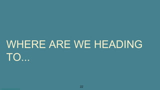 www.aurorasolutions.io
22
WHERE ARE WE HEADING
TO...
 
