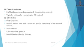 Protocol for an experimental study design BSRM.pptx