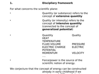 An Approach to the Concept of Energy for Primary School: Disciplinary Framework, Elements of a Didactic Path and Assessment Scale