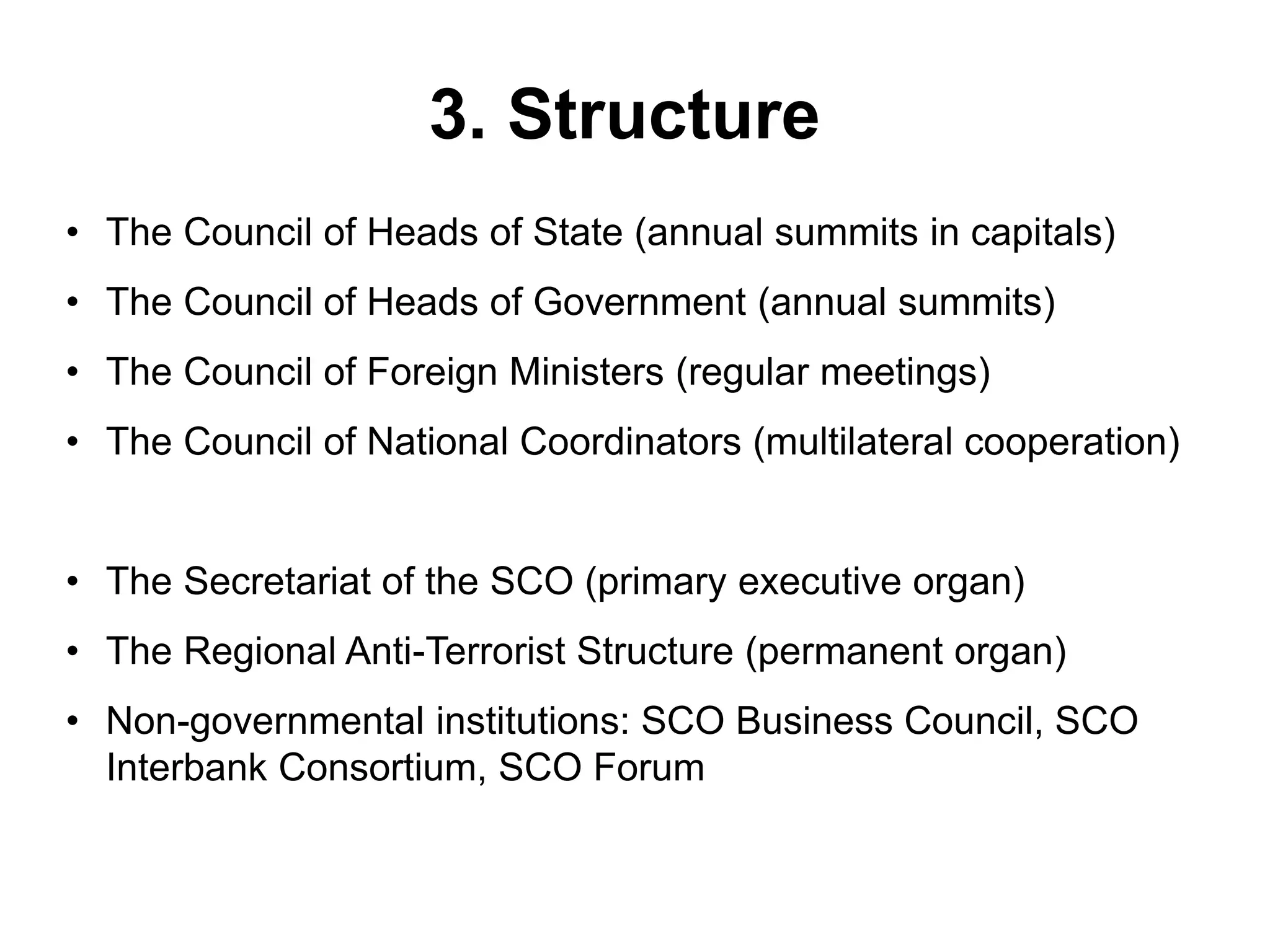 shanghai cooperation organization | PPT