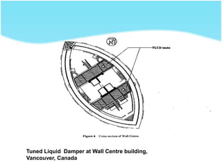 Tuned Liquid Damper at Wall Centre building,
Vancouver, Canada
 