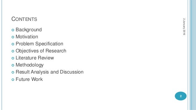 Dissertation final presentation