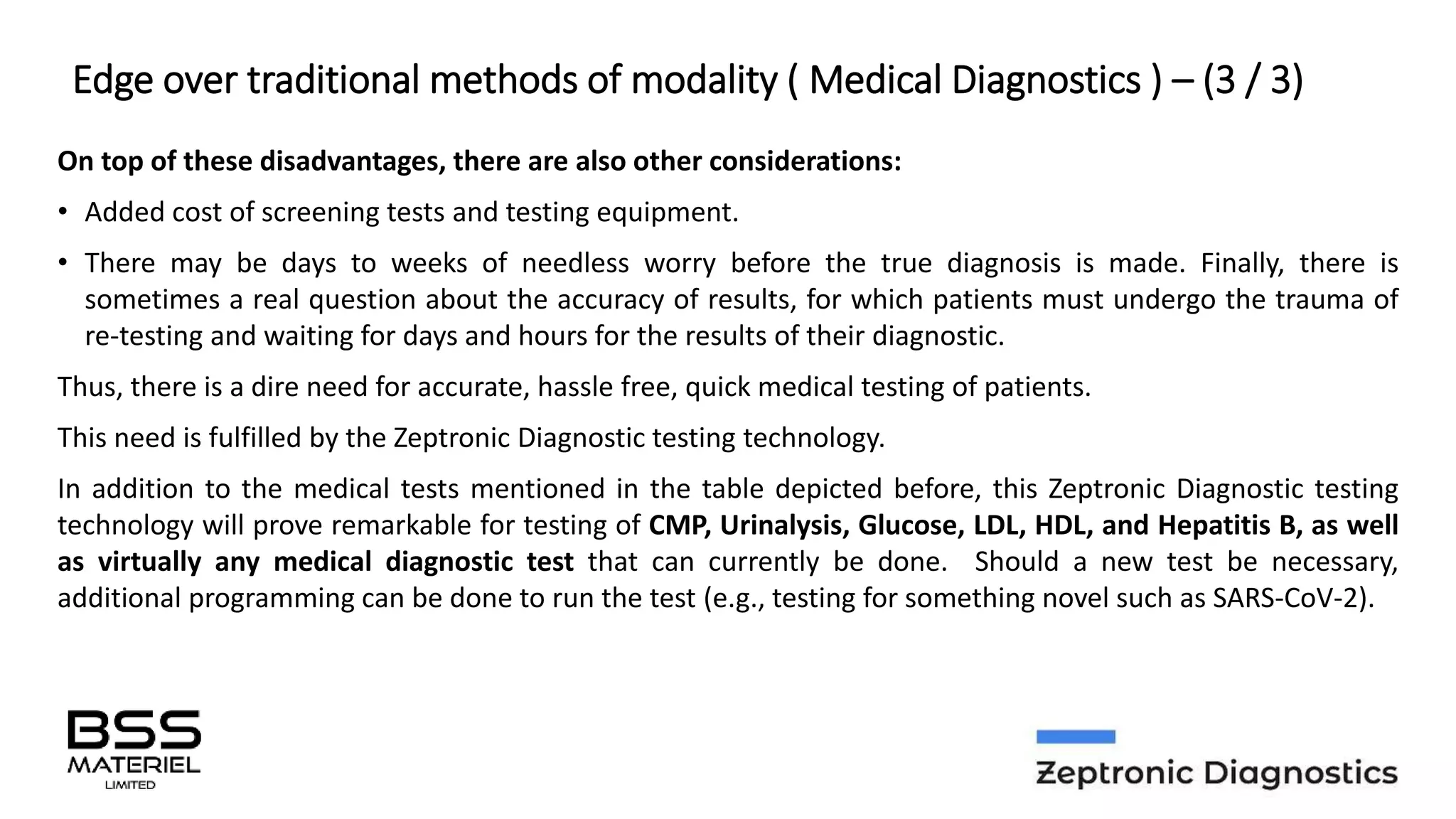 BSS_M  KMZ Presentation - A Gamechanger in Medical Diagnostics 