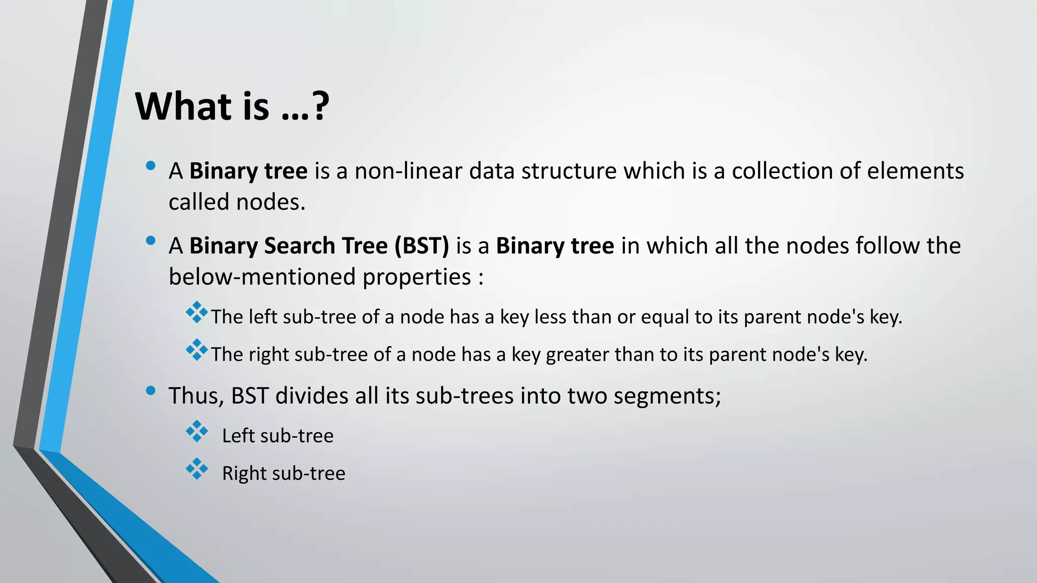 Binary Search Tree | PPTX