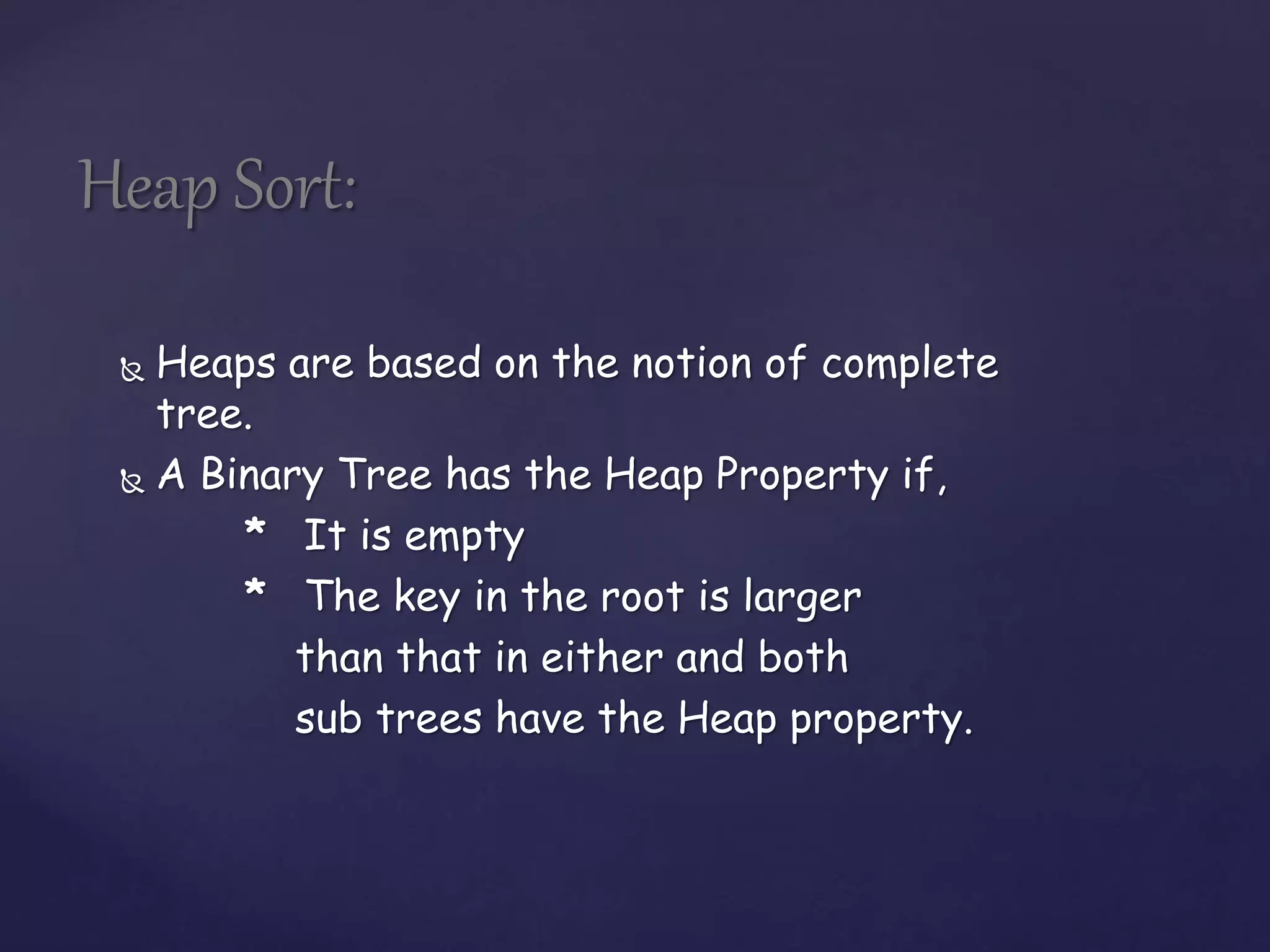 Quick and Heap Sort with examples | PPTX | Programming Languages ...