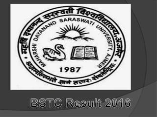 BSTC Result 2016 | PDF