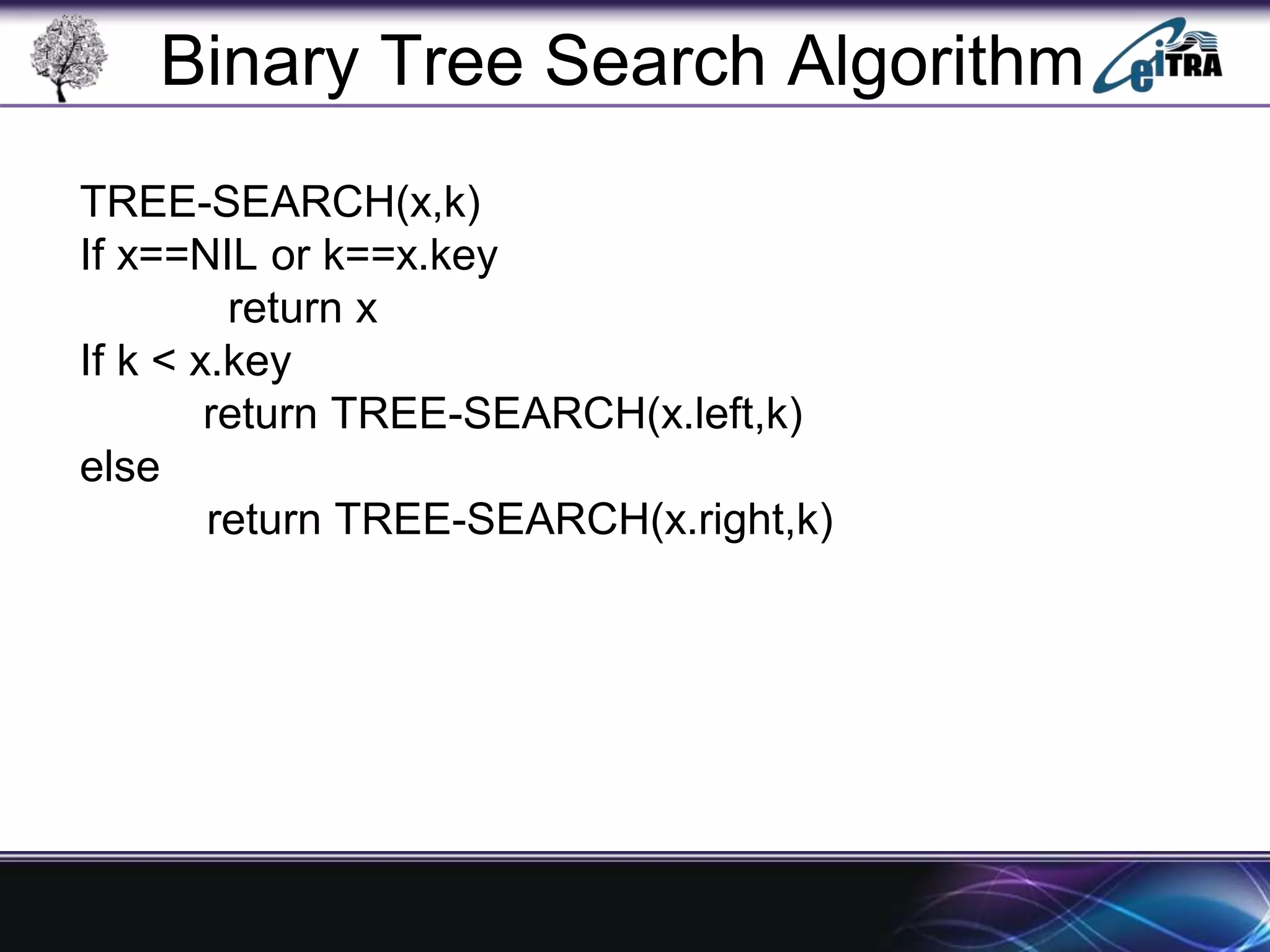 Binary Search Tree in Data Structure | PPTX