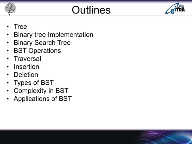 Binary Search Tree in Data Structure | PPTX