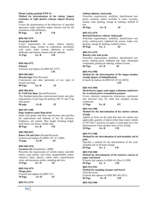 Bsti Function BSTI Standards Cat | PDF