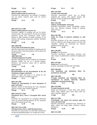Bsti Function BSTI Standards Cat | PDF