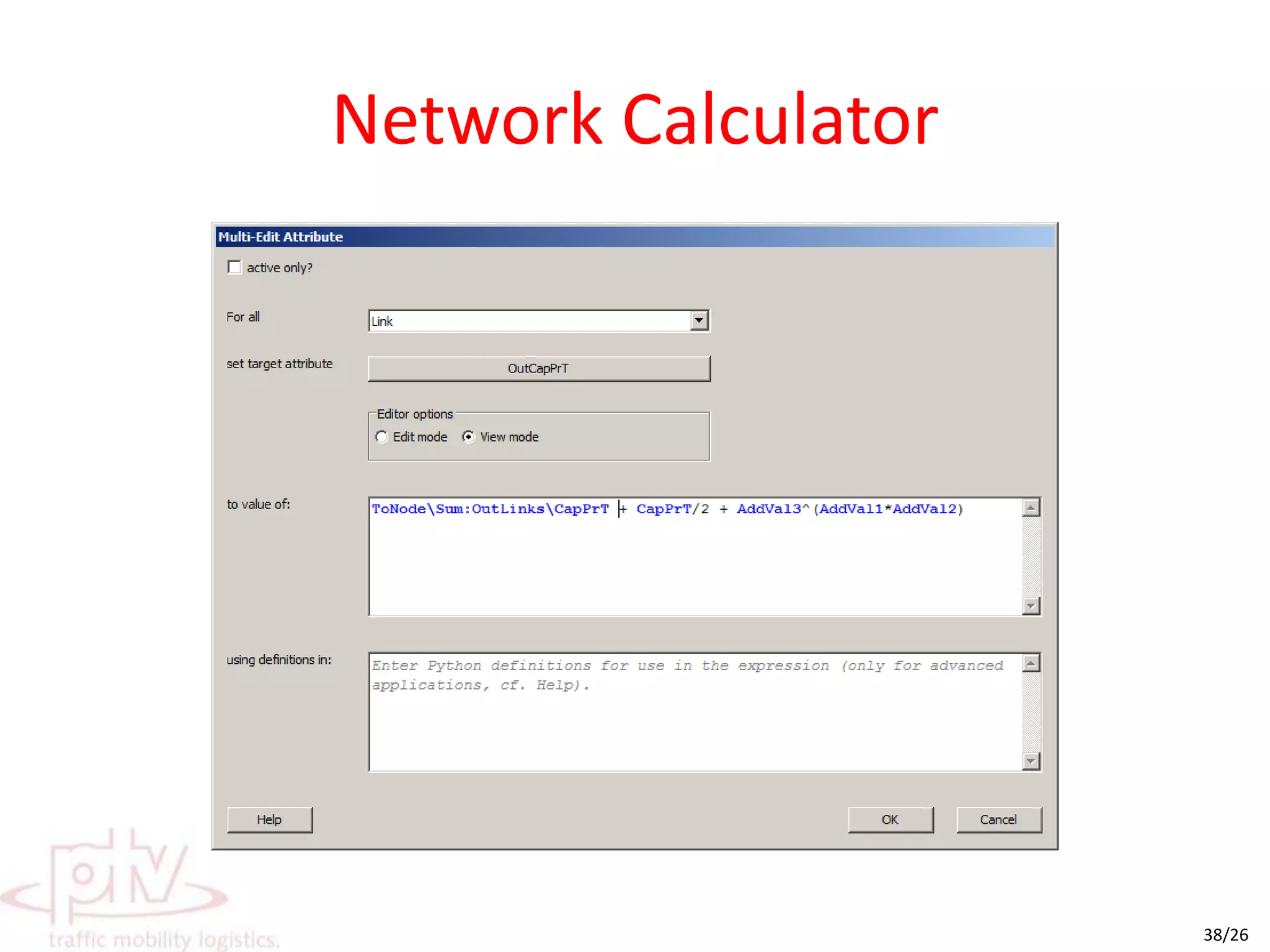 Looking ahead...Just about anything is possible with Python!Script sharingVisumPy will growExciting future ahead