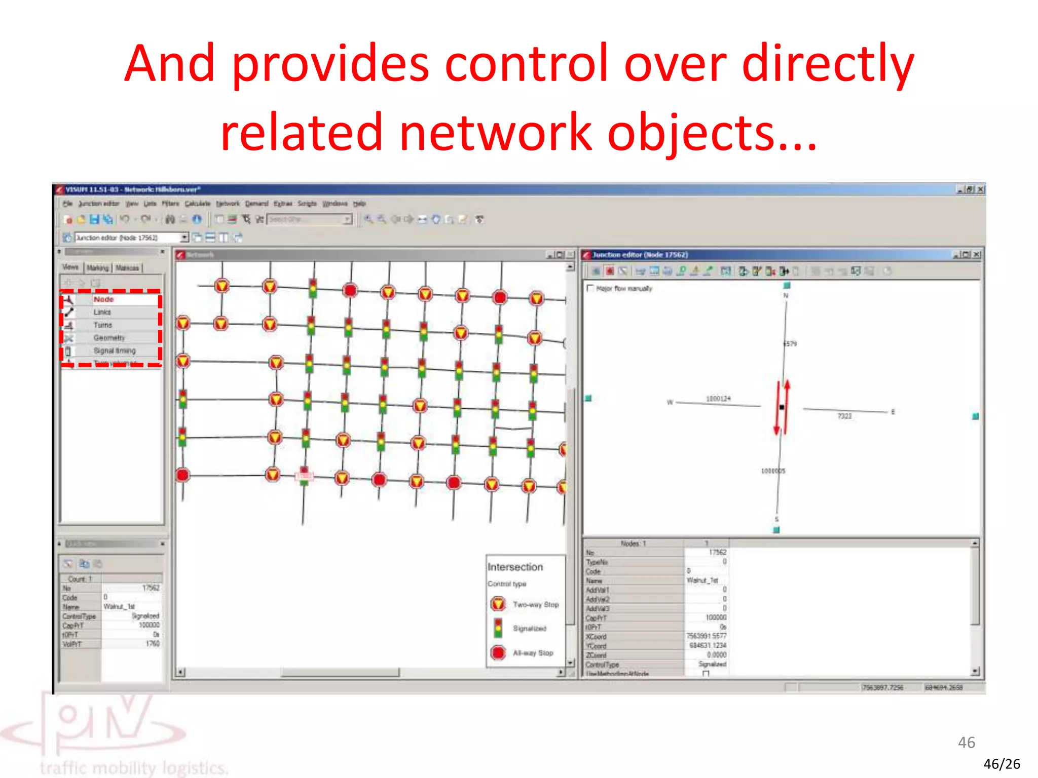 The editor opens alongside the main network mapper...45