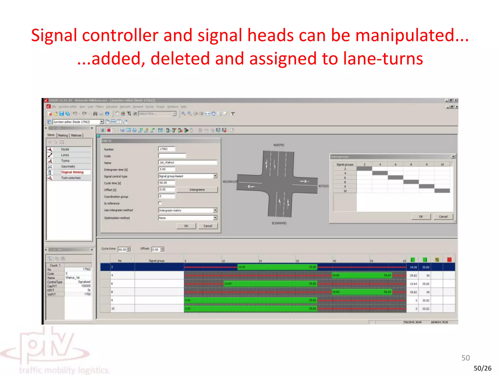 Geometry view provides manipulation of junction specific network objects...49