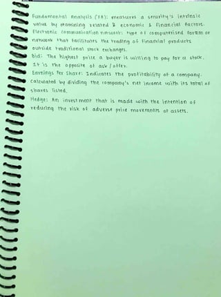 Stock Exchange Project | PDF