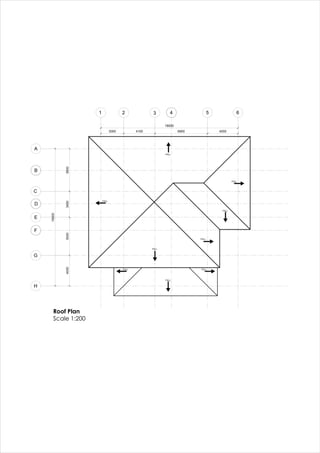 Roof Plan
Scale 1:200
 