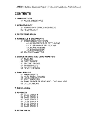 Bstructure report | PDF