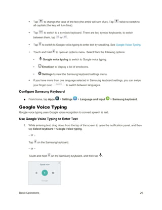 Samsung Galaxy J3 Manual / User Guide