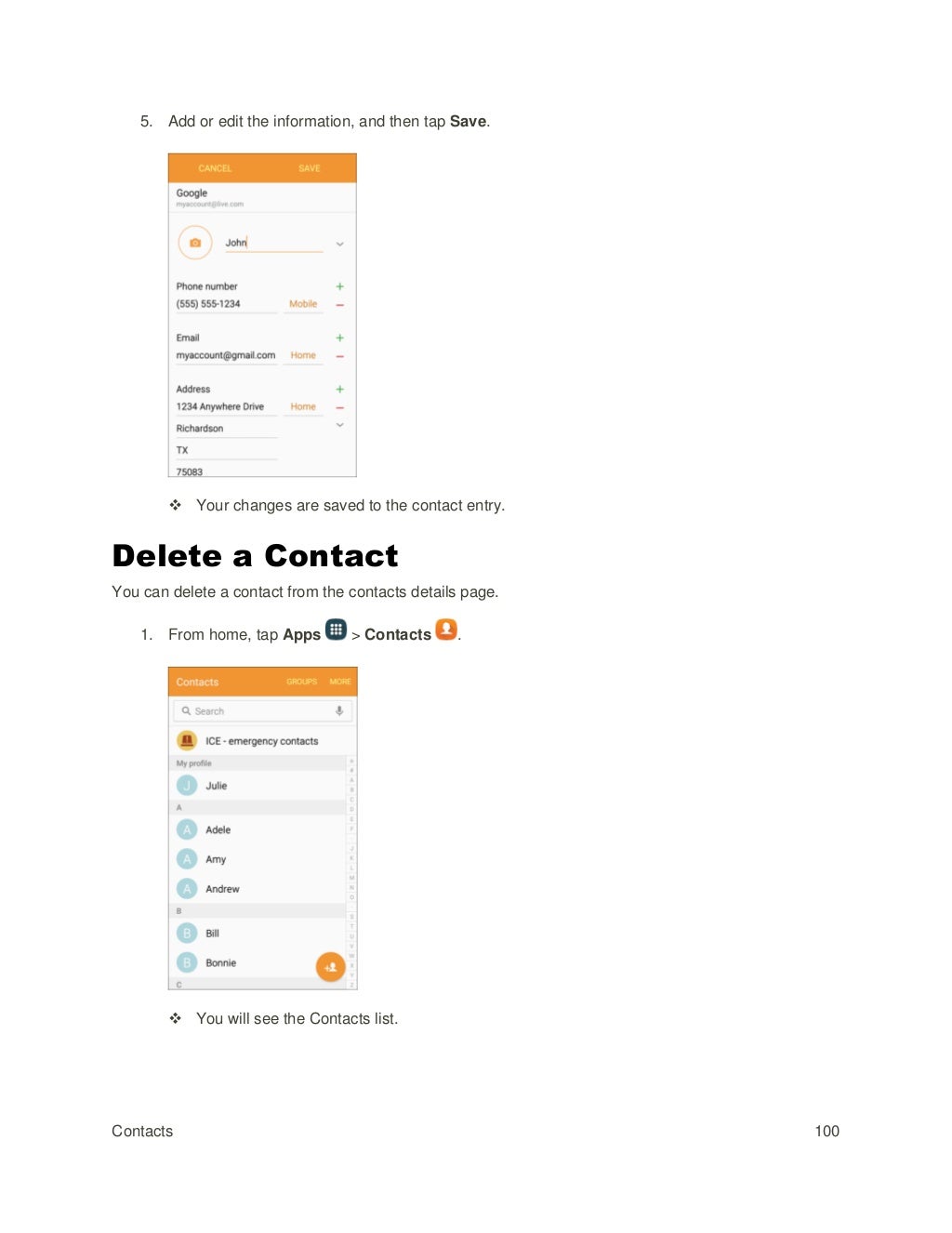 Samsung Galaxy J3 Manual / User Guide