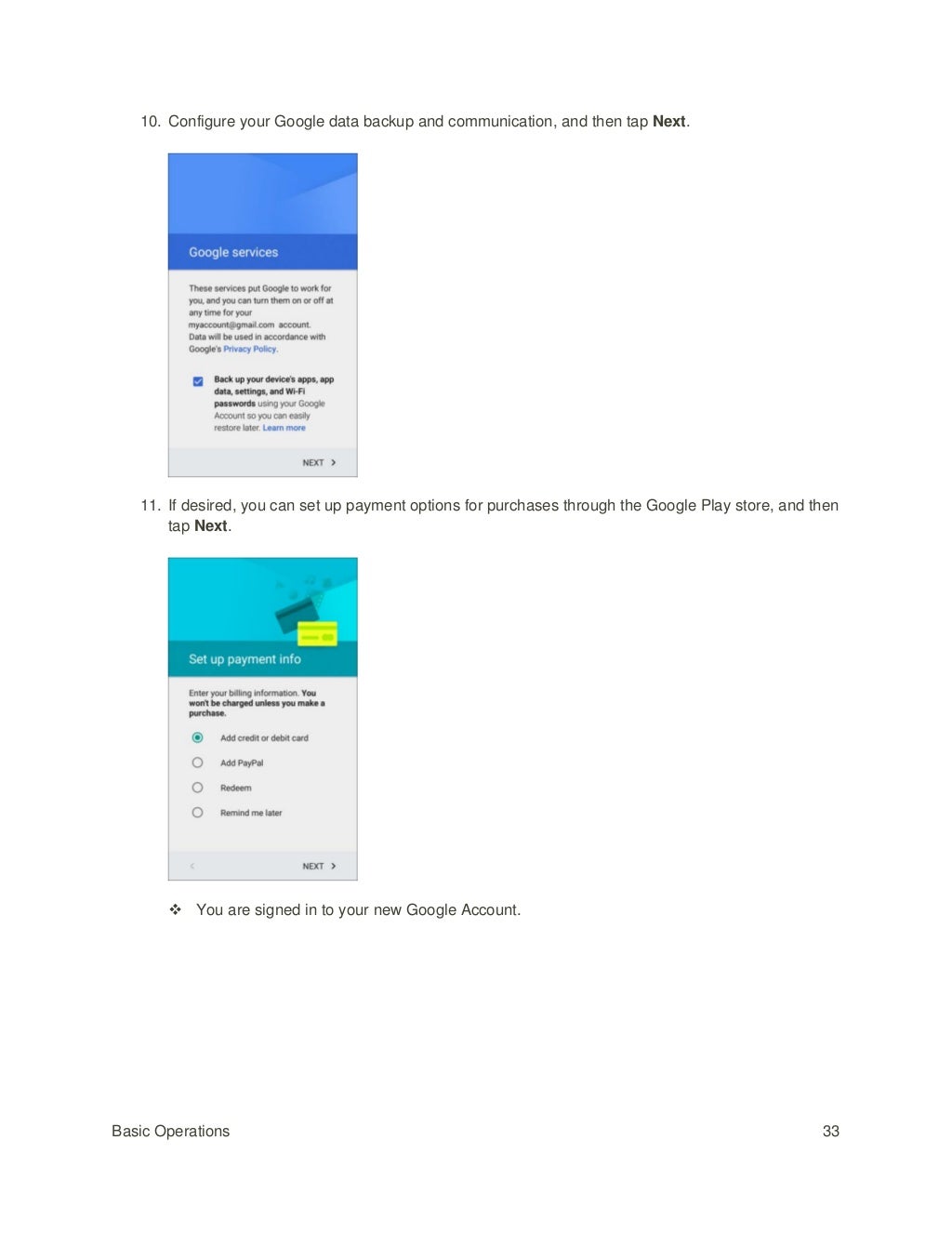 Samsung Galaxy J3 Manual / User Guide