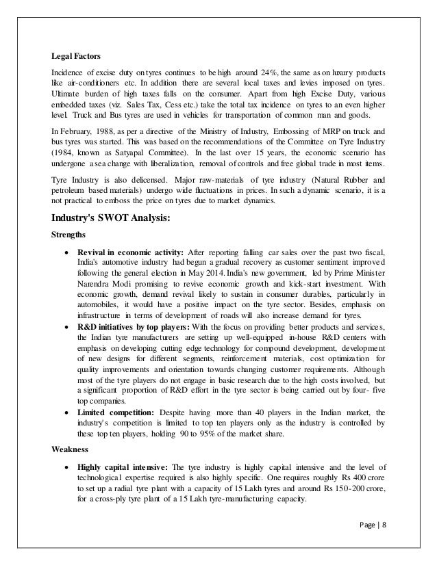 indian tyre industry The credit metrics of the indian tyre industry are slated to remain strong with the industry-wide revenues estimated to grow by 7-8% during 2015-16, up from 58% during 2014-15. indian tyre industry The credit metrics of the indian tyre industry are slated to remain strong with the industry-wide revenues estimated to grow by 7-8% during 2015-16, up from 58% during 2014-15.