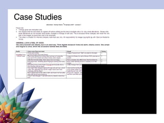 Case Studies 