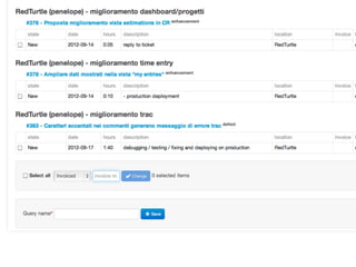 “ci sarebbe una fatturina…”
 