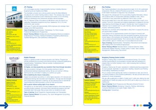 Kingsbury Training Centre Limited 
Kingsbury Training offers vocational and educational training. Our courses 
provide opportunities for young people to acquire skills and experience to 
prepare them for further training or work, while increasing their confidence 
and motivation. 
Kingsbury Training has 30 years’ experience in delivering learning programmes 
for young people, especially in Construction, Building, Carpentry and Painting 
& Decorating, Hairdressing and Sport. 
All our courses involve gaining real, hands-on experience on site, plus time at 
our training facilities to work towards qualifications. We also provide advice and 
guidance on further progression. 
We also offer qualifications in Math’s, English and IT, whilst also offering the vital 
qualifications in Health and safety and the CSCS card to allow you to work on a 
building site. 
Type of training: Study Programme and Alternative Schools Provision. 
Sector Training Offered: Bricklaying, Carpentry, Painting, Hairdressing, 
Computer Maintenance and repair, English, Maths, ICT. 
Coming soon: Traineeships. 
CONTACT DETAILS 
Key Training 
4th Floor Charles House, 
148 Great Charles Street, 
Birmingham B3 3HT 
Telephone 0121 236 7512 
Email 
matthew.godfrey@keytraining.co.uk 
Website 
www.keytraining.co.uk 
Learner applications contact 
Salma Bi, 
Recruitment Consultant 
salma.bi@keytraining.co.uk 
07931 720 602 
CONTACT DETAILS 
Kingsbury Training Centre Ltd 
The Gardens, Erdington, 
Birmingham B23 6AG 
Telephone 0121 384 3886 
Email 
enquiries@kingsburytraining.com 
Website 
www.kingsburytraining.com 
Learner applications contact 
Stuart Green, Recruitment 
stuart.green@kingsburytraining.com 
0121 384 3886 
Key Training 
Key Training specialises in recruiting Apprentice’s aged 16-24 into sustainable 
employment. We are a National Provider across the UK working closely with 
small medium employers to large blue chip companies. 
We support the unemployed 16-24 by providing impartial Information, Advice 
and Guidance (IAG) on employment pathways available to them. This is 
conducted in many ways either by telephone, face to face or email. 
We provide weekly face to face IAG sessions every Wednesday in each of our 
centres. This is fun, informative and supports applicants to prepare for the next 
steps leaving school/college, job search, interview tips, how to prepare for an 
interview, how to research prior to a job interview, what an apprenticeship 
involves, traineeship guidance. 
We share our vacancies with all attendees to allow them to explore the various 
job opportunities available. 
Once placed onto an apprenticeship position the support continues with 
dedicated Training Consultants who work alongside the learner ensuring they 
remain happy in the workplace and progress through their qualification, and 
onto an advanced apprenticeship. This is done by face to face contact, via 
online portfolio, apps on mobiles and of course telephone and email. 
Type of training: Apprenticeships, Traineeships, Recruitment and employed 
staff Training, NVQ only funding all age groups. 
Sector Training Offered: Business Admin, Customer Services, Sales, 
Employment Related Services, Contact Centre, It Users, Team Leading, 
Management, Warehousing, Recruitment 
RECRUITMENT 
a nd TR A I N I N G 
u n l o c k s p o t e n t i a l 
CONTACT DETAILS 
JTL Training 
Mill Wharf, 
Birmingham B6 4BS 
Telephone 01952 210472 
Email 
kevinnewell@jtltraining.com 
Website 
www.jtltraining.com 
Learner applications contact 
Kevin Newell 
Regional Business Manager 
kevinnewell@jtltraining.com 
01952 210472 / 07767 670956 
CONTACT DETAILS 
Kaplan Financial 
Baskerville House, 
Broad Street, 
Birmingham B1 2ND 
Telephone 0121 200 8440 
Email 
birmingham@kaplan.co.uk 
Website 
www.kaplanapprenticeships.co.uk 
Learner applications contact 
Jo Griffiths 
Apprenticeship Advisor 
birmingham@kaplan.co.uk 
JTL Training 
JTL is the largest provider of apprenticeship training in Building Services 
Engineering across Engtland and Wales. 
The charitable company has a strong position across the West Midlands, 
including its own modern training centre in Aston. The company has a record 
of apprentice achievement (Level 3 Electrical and Levels 2 & 3 in Plumbing, 
Heating & Ventilating) which extensively exceeds national averages. 
The JTL National Centre of Excellence at Mill Wharf is also the base for an 
expanding Traineeship programme and from September 2014 JTL’s first 
full-time two year courses. 
Each year JTl works with approximately 3200 employers who between them 
engage some 6000 apprentices. 
Type of training: Apprenticeships, Traineeships, Ful Time Courses, 
Professional Development Programmes. 
Sector Training Offered: Building Services Engineering (Electrical Installation 
& Maintenance, Plumbing, Heating & Ventilation), Engineering Maintenance, 
Facilities Management, ILM Leadership & Management. 
Kaplan Financial 
Kaplan is a global provider of diverse education and training. Programmes 
include professional accountancy and financial training, vocational qualifications, 
Apprenticeships, Traineeships, financial markets, postgraduate and 
undergraduate degrees. 
At Kaplan, we help people like you transform their lives through education. 
We serve students of all ages, from first-graders learning to read to 
professionals seeking postgraduate training. We are your partner in lifelong 
learning and are committed to helping you achieve your goals. 
We’re redefining the future of education. 
Kaplan has pioneered new territory in online higher education, K12 services and 
professional training with innovation and imagination. Through new technologies 
and a personalized approach to learning, we are opening doors to educational 
opportunities and inspiring people to strive for their personal best. 
We’ve grown without losing sight of our mission. 
Throughout our 76-year history, we have helped students unlock their talent by 
providing student-centered, outcomes-driven educational programs that help 
individuals reach their goals. We succeed when our students succeed. 
Type of training: Study Programme, Apprenticeships and Traineeships. 
Sector Training Offered: Accountancy, Tax, Audit, Management Accounting, 
Financial Services. 
32 33 
 