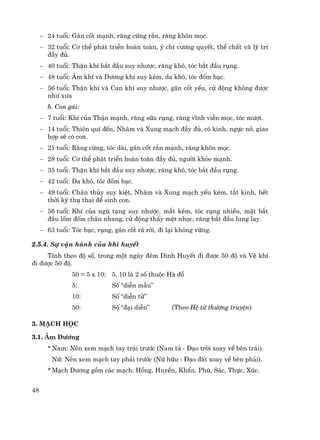 Y LÝ Y HỌC CỔ TRUYỀN | PDF