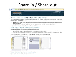 Share-in / Share-out