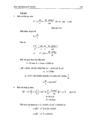 Bài tập hóa kĩ thuật tập 1
