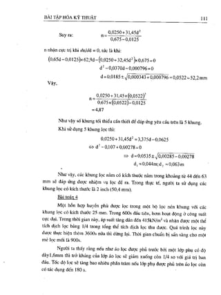 Bài tập hóa kĩ thuật tập 1