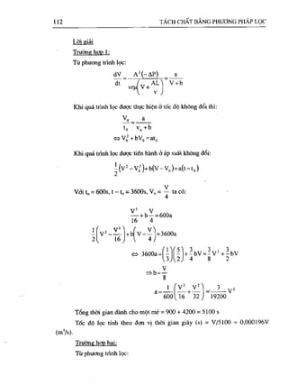 Bài tập hóa kĩ thuật tập 1