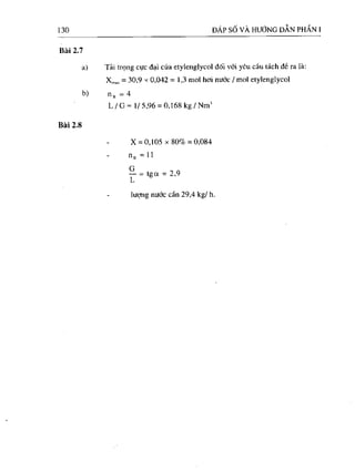 Bài tập hóa kĩ thuật tập 1