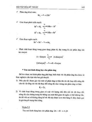 Bài tập hóa kĩ thuật tập 1