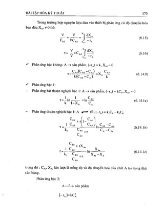 Bài tập hóa kĩ thuật tập 1