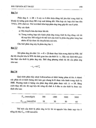 Bài tập hóa kĩ thuật tập 1