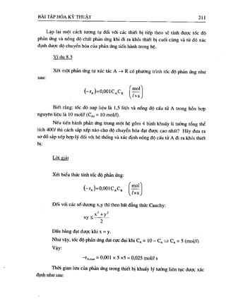 Bài tập hóa kĩ thuật tập 1